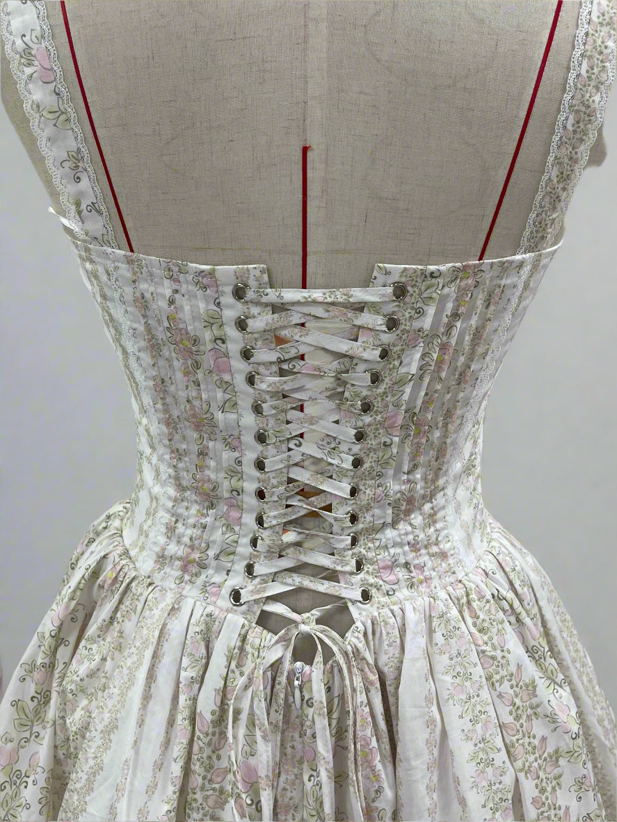 Cottagecore Corset Mini Dress